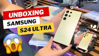 Unboxing The New Samsung Galaxy S24 Ultra! 😱