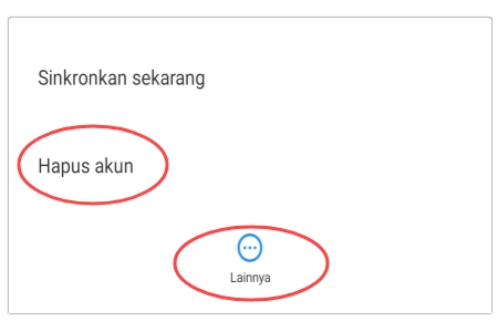 Cara keluar dari akun gmail di hp