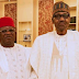 BREAKING: Like Tinubu, Gov Umahi informs Buhari of his ambition for 2023 presidency