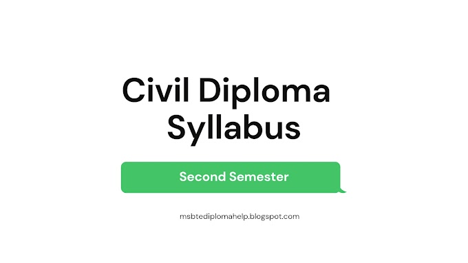 2nd Sem Syllabus | Civil Diploma
