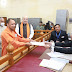 उत्तर प्रदेश के मुख्यमंत्री योगी आदित्यनाथ ने गोरखपुर शहर विधानसभा सीट के लिए दो सेट में किया नामांकन