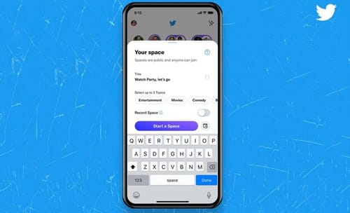 You can use Twitter to record and share Spaces conversations