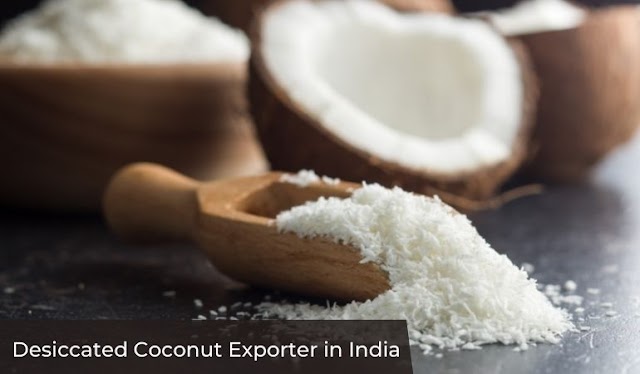 Desiccated Coconut Exporters in India