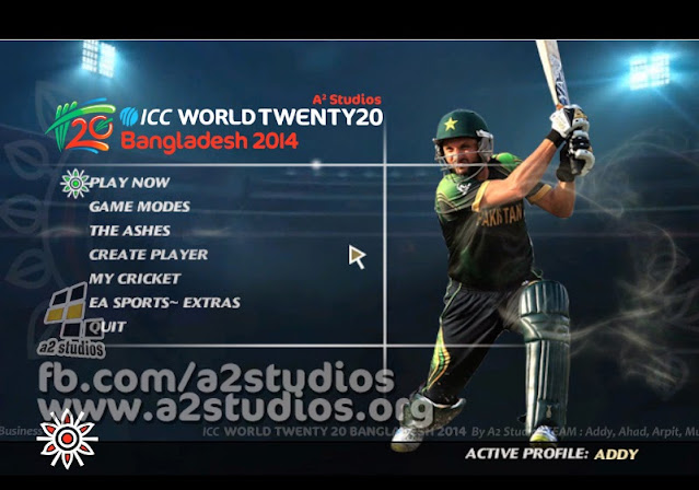 ICC World T20 2014 Patch for EA Cricket 07