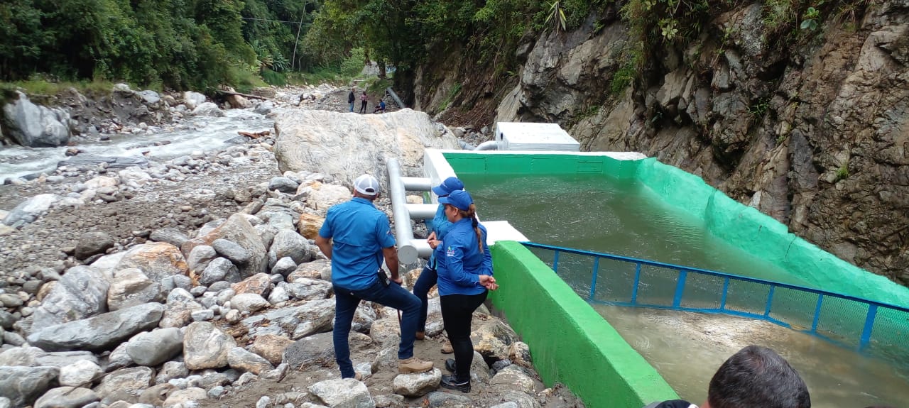 En período de prueba el dique toma la Fría en Mérida