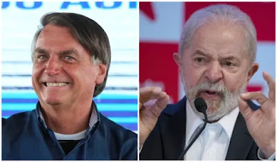 JAIR BOLSONARO VENCE EM MAIS REGIÕES DO QUE LULA, DIZ PESQUISA  