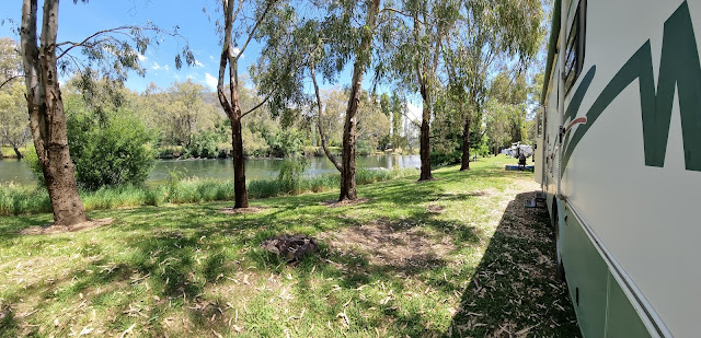 The Tumut River at Jones Bridge.