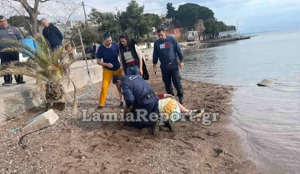 Ράχες: Έπεσε στη θάλασσα με αυτοκίνητο - Τον έσωσαν τελευταία στιγμή - ΒΙΝΤΕΟ
