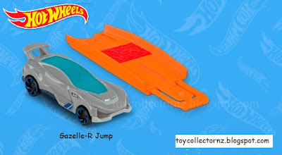 McDonalds  Hot Wheels Happy Meal Toys 2019 Gazella-R Jump Toy Car