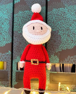 PATRON GRATIS PAPA NOEL AMIGURUMI 47040 🎅