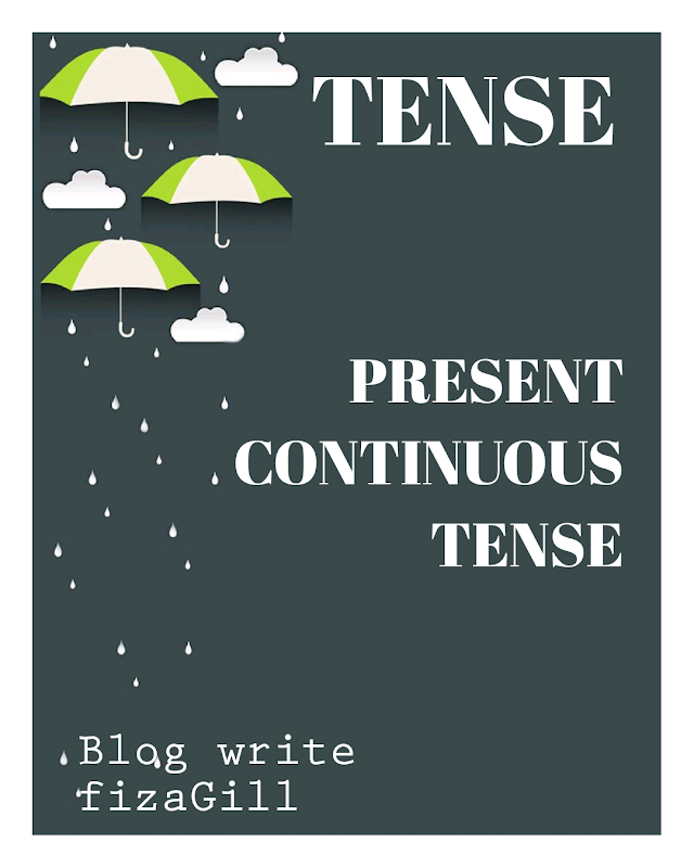 Present continuous tense | by fiza gill