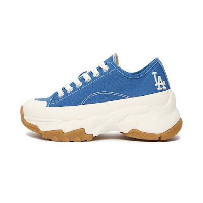 Thiết kế giày MLB Chunky Low LA Dodgers D.Blue