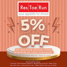 Get 5% OFF at Res|Toe|Run Naga
