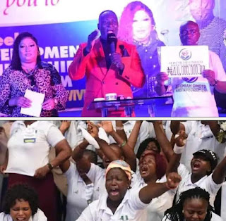 "Prophet Jeremiah Fufeyin is another TB Joshua" Nigerians hails Billionaire Prophet Jeremiah Fufeyin as he dished out N40million Naira to widows and families of our fallen Hero's