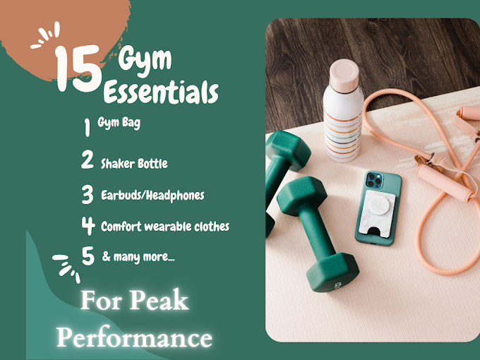 Gym Essentials - 15 things you must have in your Gym Bag