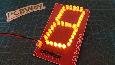 LED Seven Segment Display Without IC