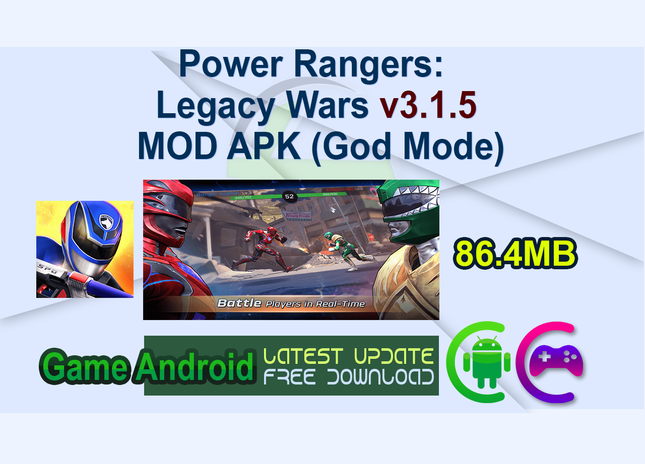 Power Rangers: Legacy Wars v3.1.5 MOD APK (God Mode)