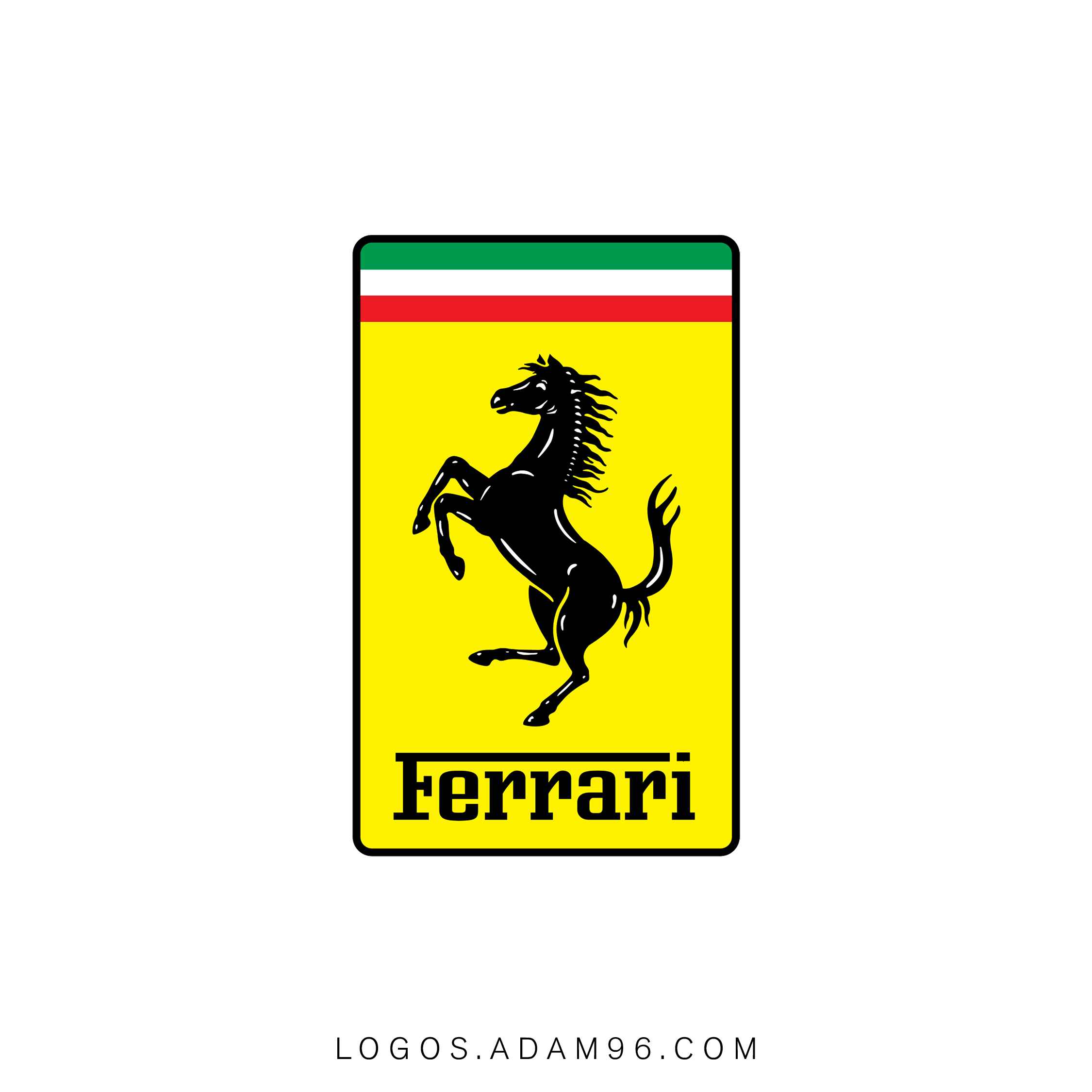 Ferrari Logo Vector Free Download PNG