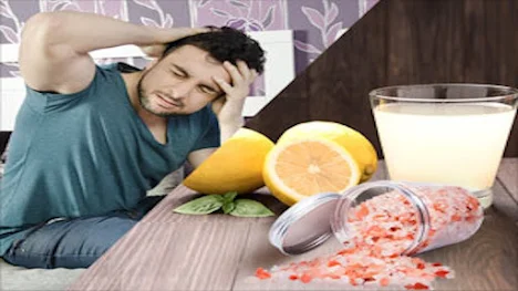 How to Stop Migraine with Lemon Juice and Himalayan Salt