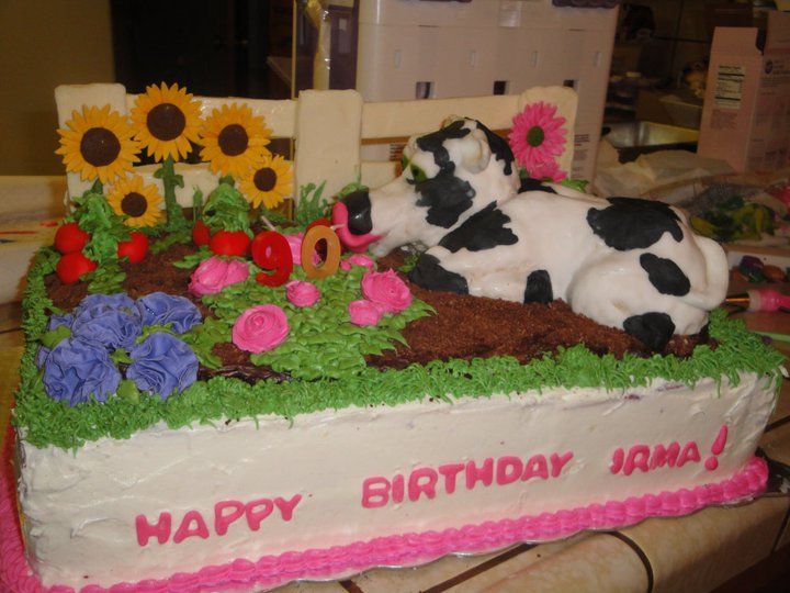 cow cake ideas