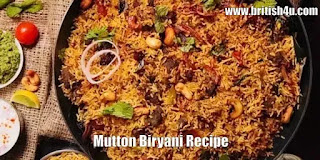Mutton Biryani Recipe : मटन बिरयानी की रेसिपी बताइए