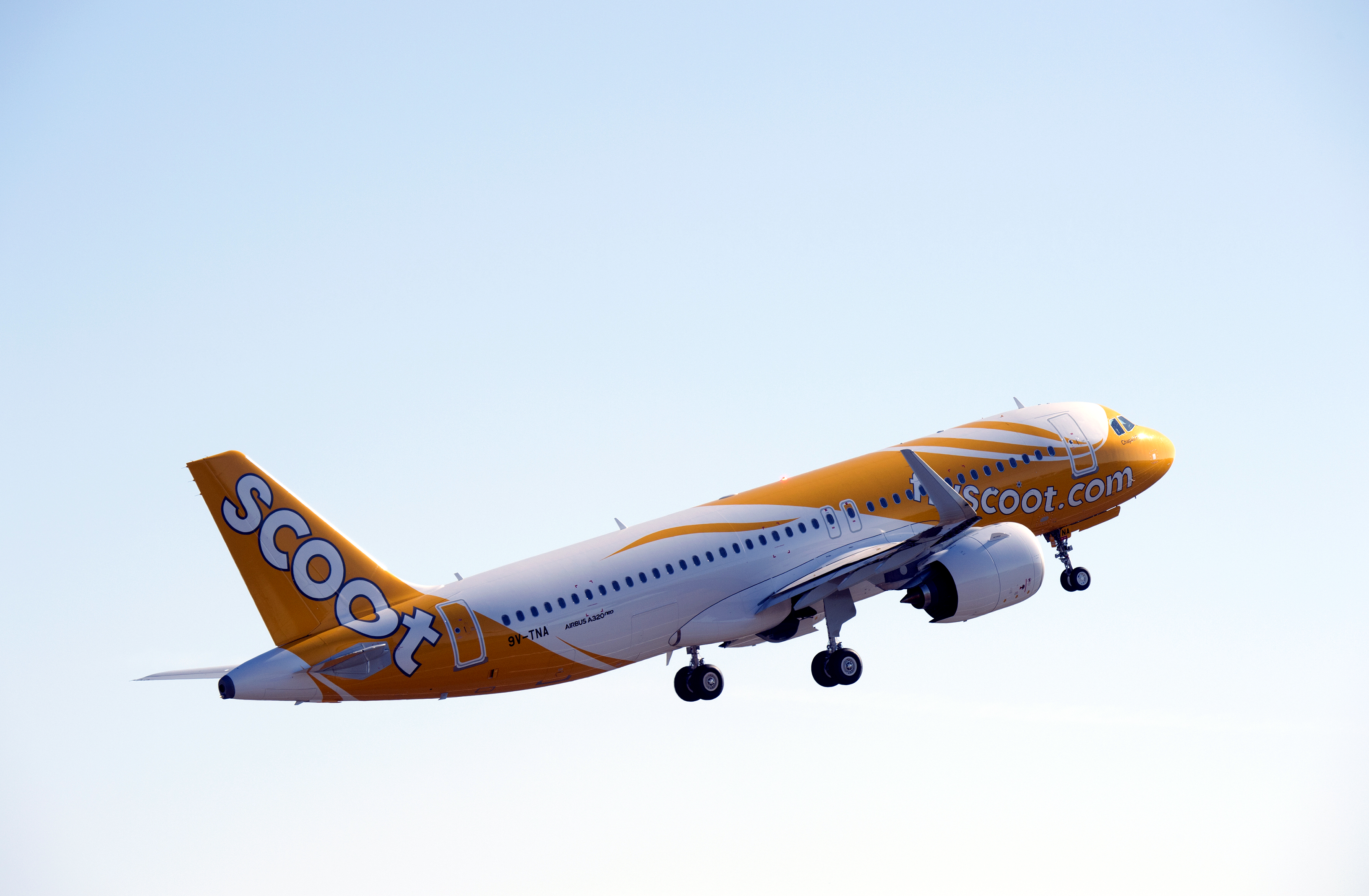 Airbus A320neo of Yellow Scoot