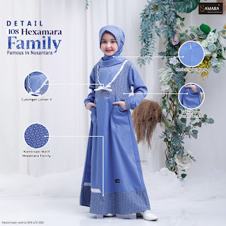 Samara Sarimbit i08 Hexamara gamis anak