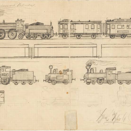 Egon Schiele Ferrocarril