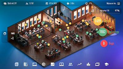 Laptop Tycoon Game Screenshot