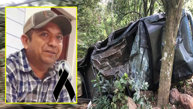 El Salvador: Él era Juan Carranza, empleado del MAG perdió la vida tras accidentarse en el vehículo en el que viajaba en La Paz