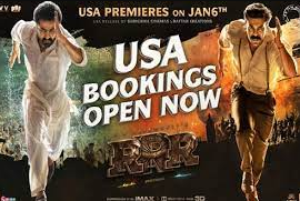 RRR Movie Tickets USA