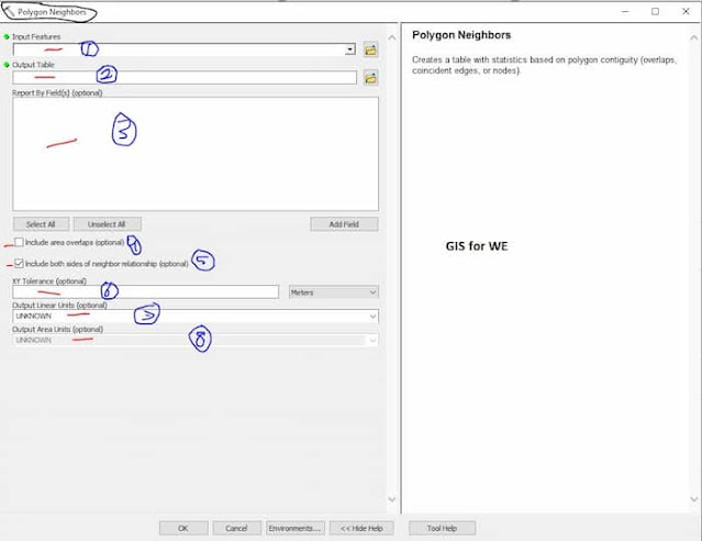 Polygon Neighbors Tool