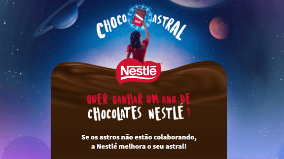 Nestlé Choco Astral Concorra a um Ano de Chocolates