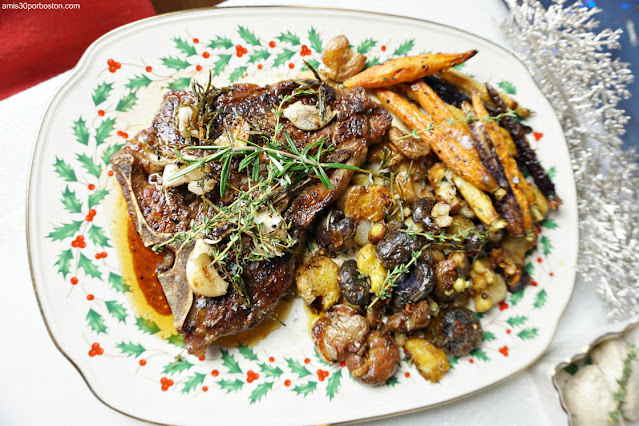 Ribeye con Patatas y Zanahorias Baby Multicolor