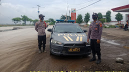Kegiatan Patroli STRONG POINT Wiralodra Terus Dilaksanakan Polsek Kandanghaur Polres Indramayu