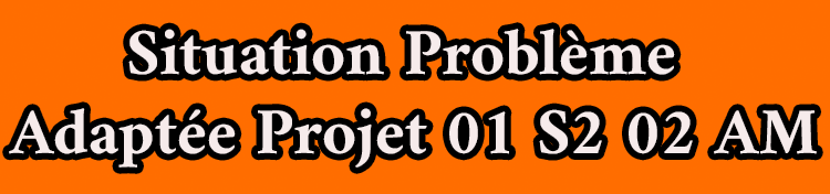 Situation Problème  Adaptée Projet 01 S2 02 AM
