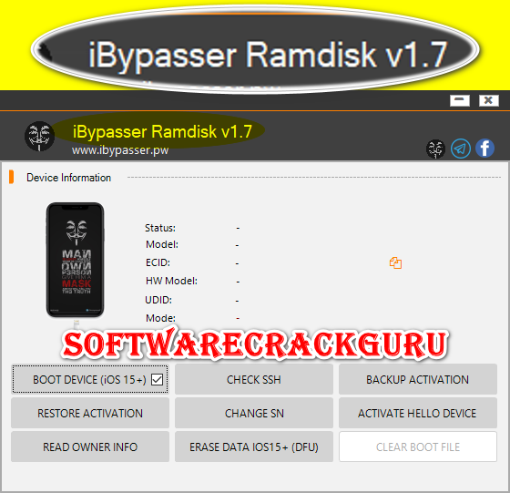 iBypasser AIO Ramdisk 1.7 latest version for windows edition