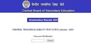 CBSE CTET Result 2021