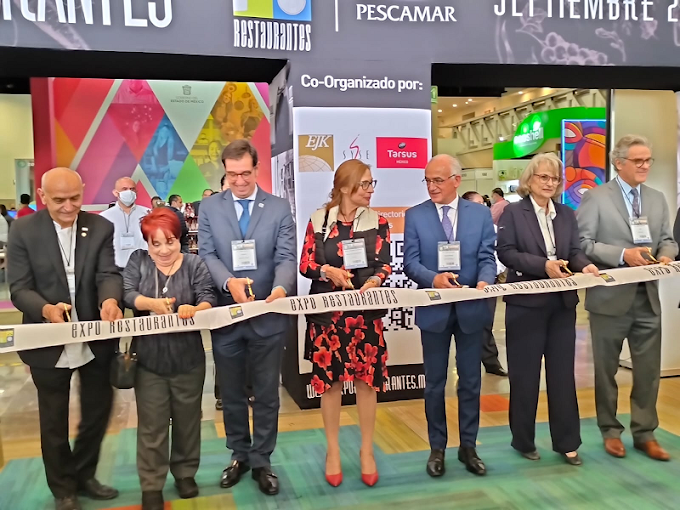 Se inaugura la Expo Restaurantes 2022 con la presencia de la Titular de Economía, Tatiana Clouthier
