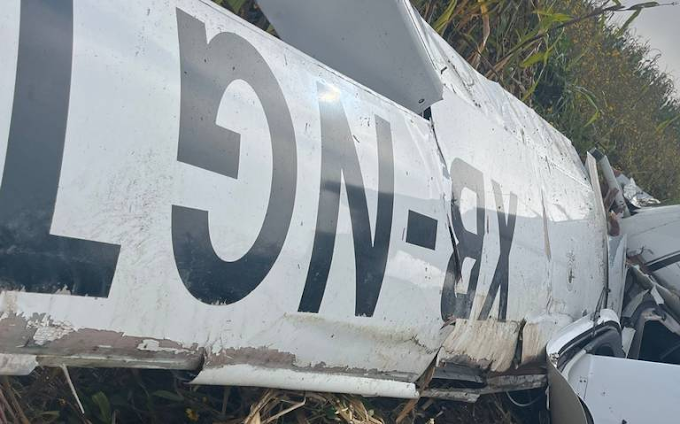 Desplome de una avioneta en el Edomex deja tres muertos