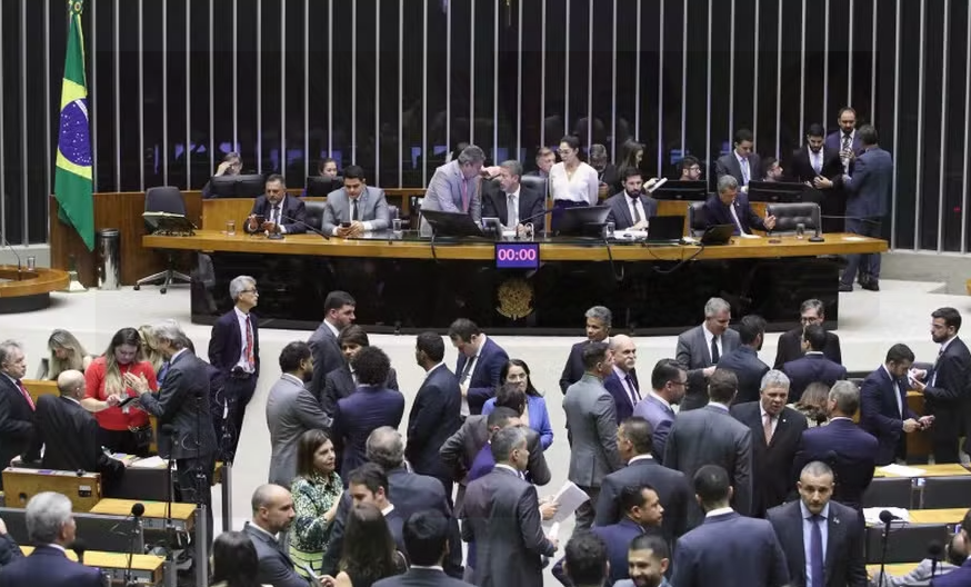 O plenário da Câmara dos Deputados — Foto: Mario Agra/Câmara dos Deputados