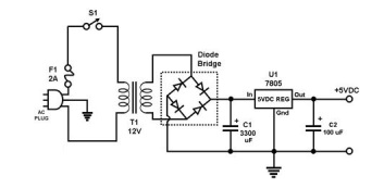 Cara Membuat Rangkaian Power Supply Dengan Output Tegangan 0 - 12V DC