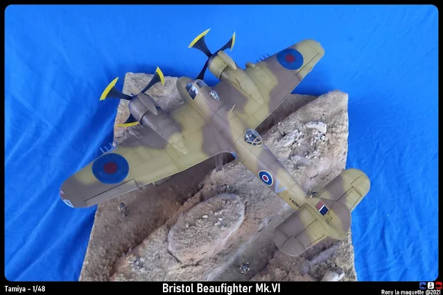 Bristol Beaufighter Mk.VI de Tamiya au 1/48.