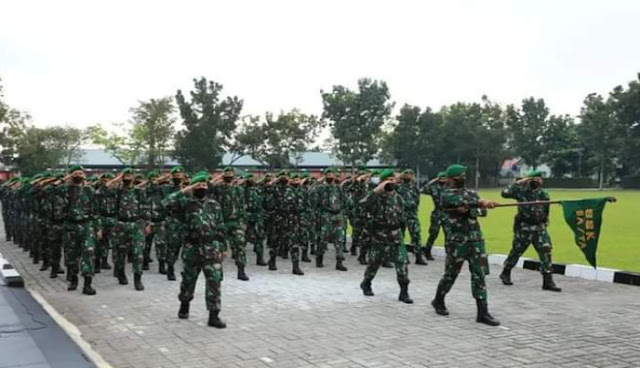  Defile Prajurit Kodam I/BB Pertama Digelar, Derap Langkah Cermin Kedisplinan