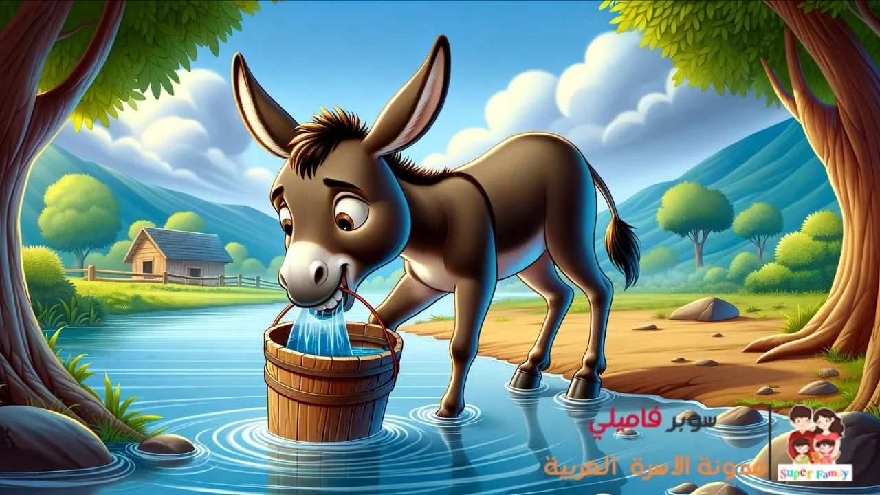 قصة جحا والحمار الذكي | قصيرة مصورة مكتوبة للاطفال PDF
