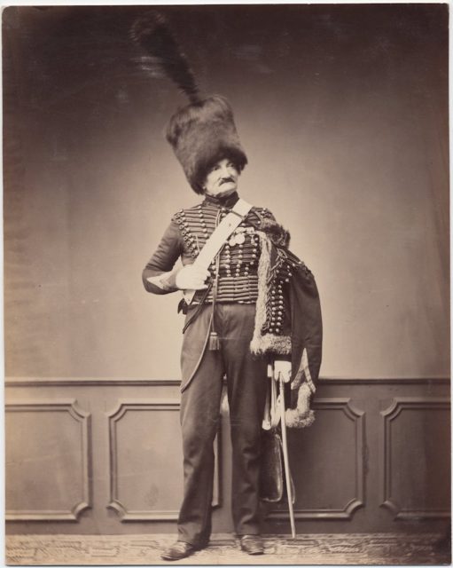 Месье Мэр 7-й гусарский полк ок. 1809-15. Автор фотографии: Библиотека Университета Брауна