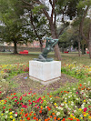 Statue "Attesa di Pace" by Remigio Barbaro.