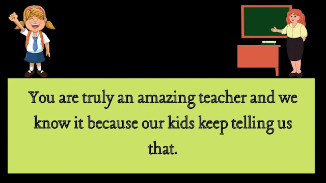 Thank You Quotes For Teachers From Parents