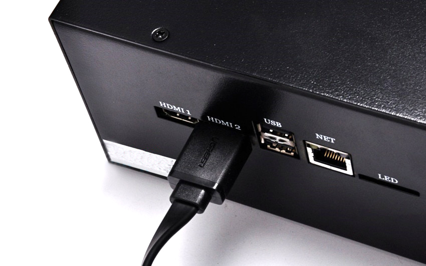 HDMI 2 port connection