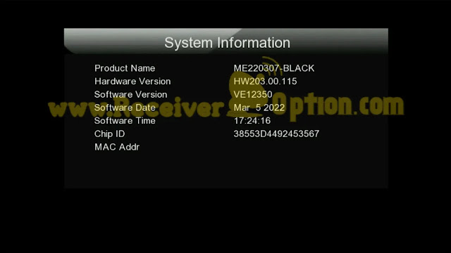 GX6605S HW203 U37 MENU NEW SOFTWARE WITH YOUTUBE UPDATE API KEY OPTION 05 MARCH 2022